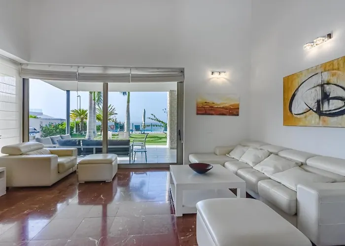 Eleonora, Luxury With Heated Pool Ocean View In Adeje, Tenerife * Costa Adeje (Tenerife)