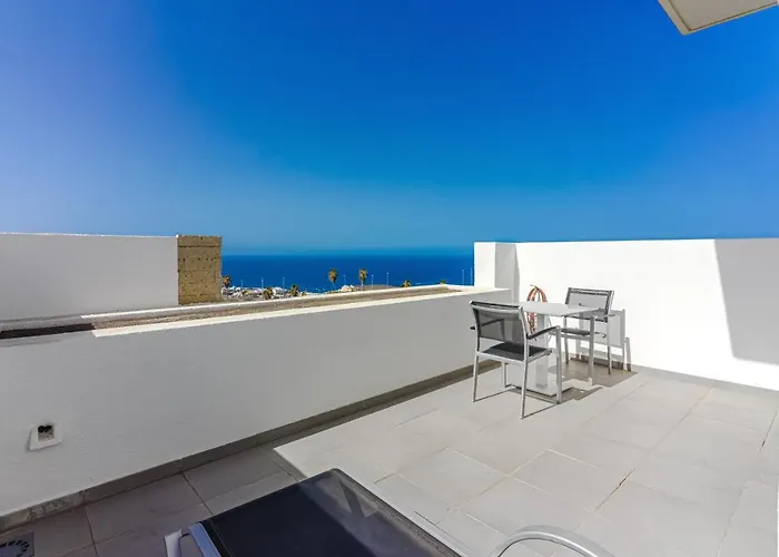 Eleonora, Luxury With Heated Pool Ocean View In Adeje, Tenerife Costa Adeje (Tenerife)